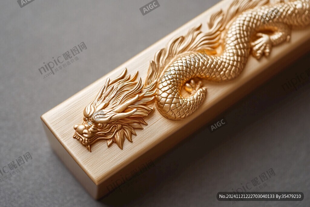 鑲金龍
