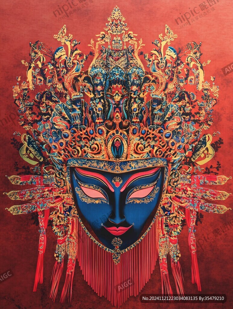 插畫武旦