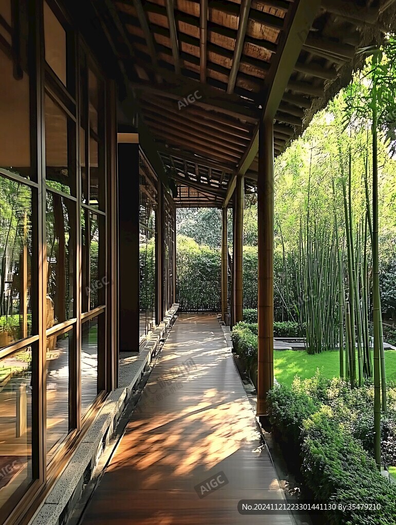 悅椿酒店回廊