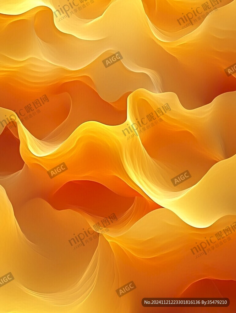 金色山脈3d立體山脈