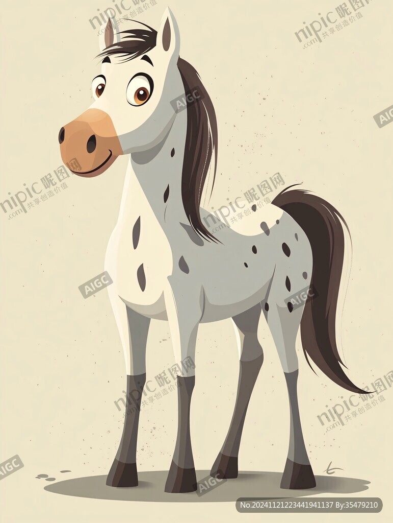 原創卡通馬