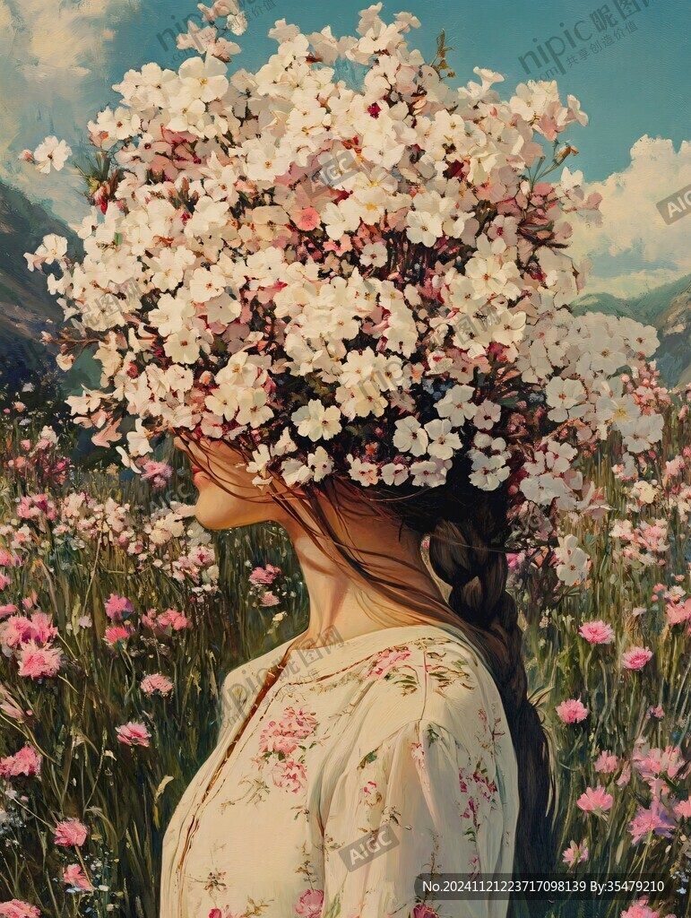 寫實唯美插畫