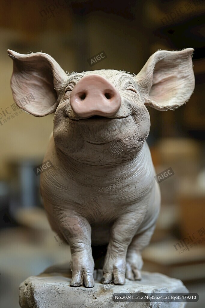 動物陶塑