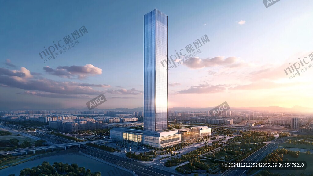 寶能環(huán)球金融中心剪影