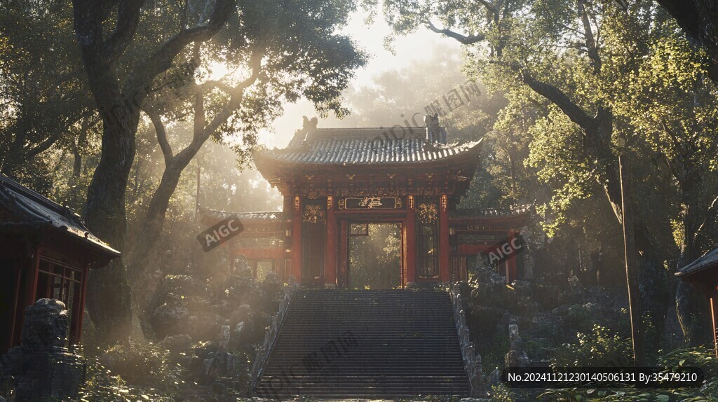 銅殿日出