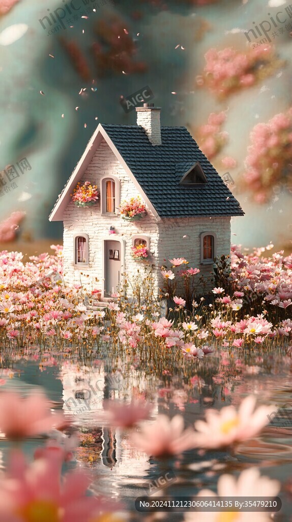 花叢中小屋