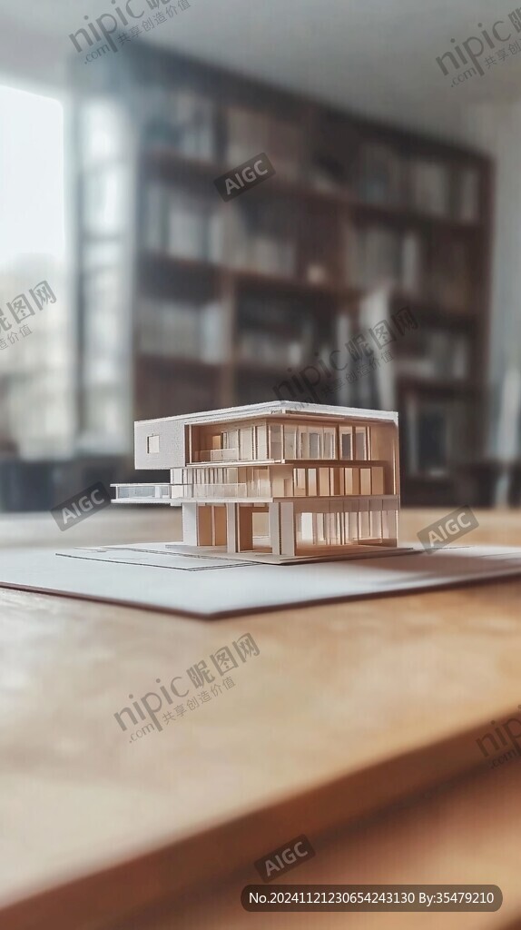 住宅立本模型