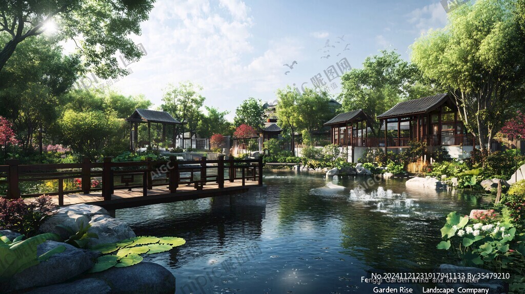 中式園林水景區(qū)