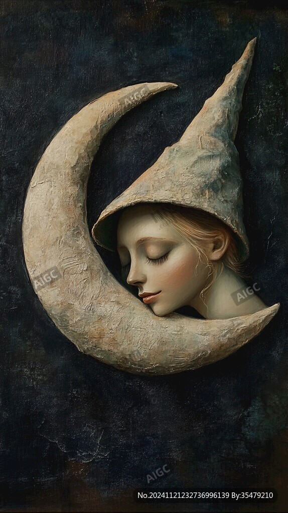 夢幻夜晚立體畫
