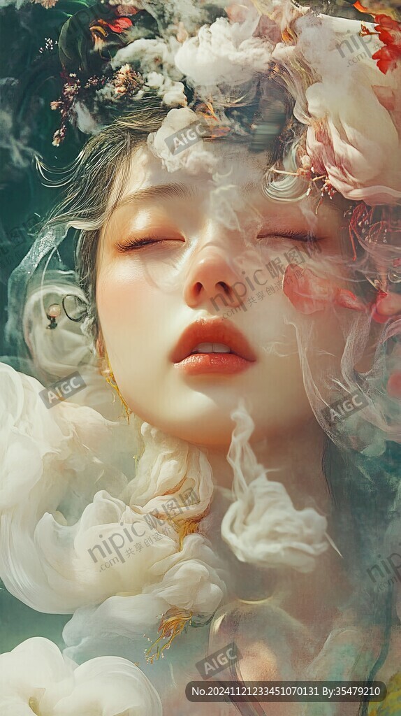 創意唯美女孩