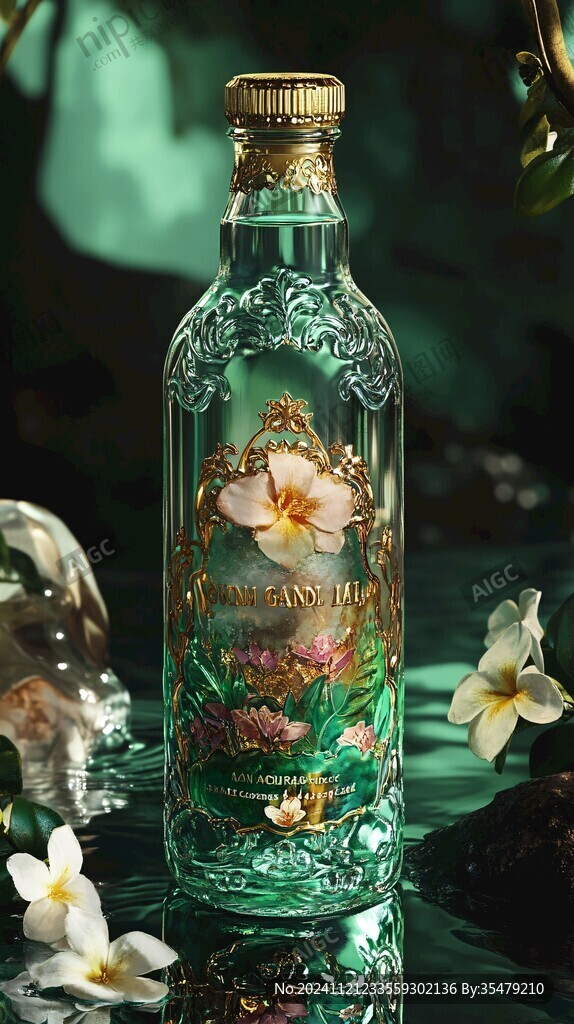 花露水插畫
