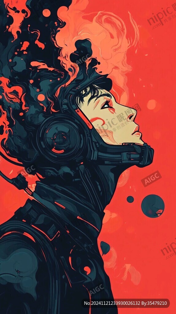 潛水員插畫