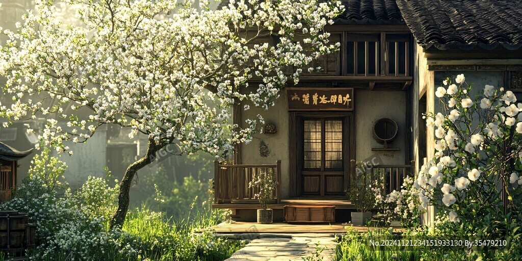 梅花詩屋場景復(fù)原