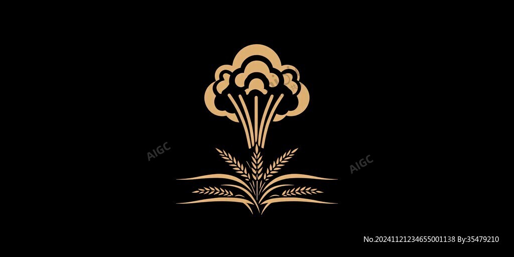 金色麥logo穗