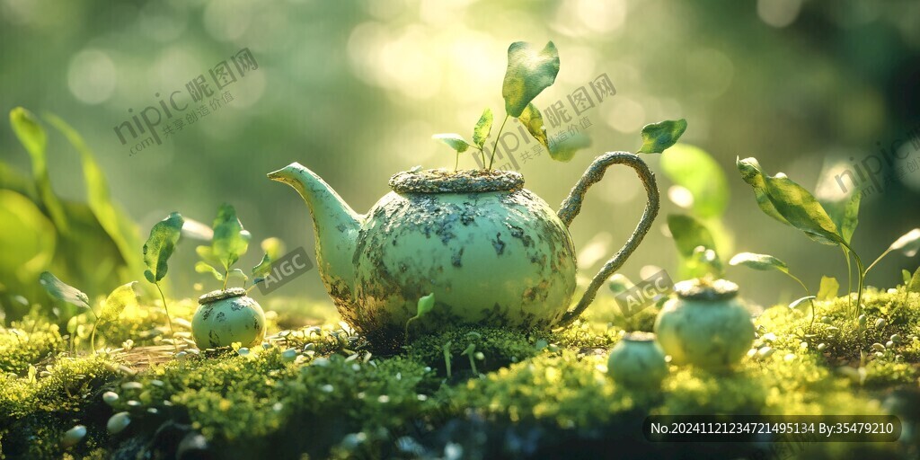 養(yǎng)生茶生態(tài)茶園茶壺