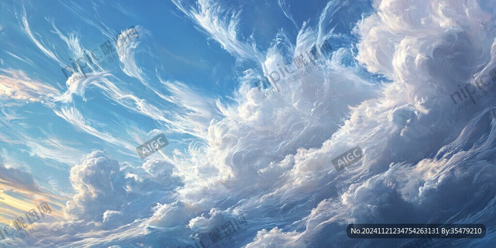 流云插畫