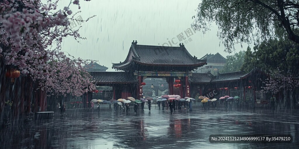 雨中樓閣