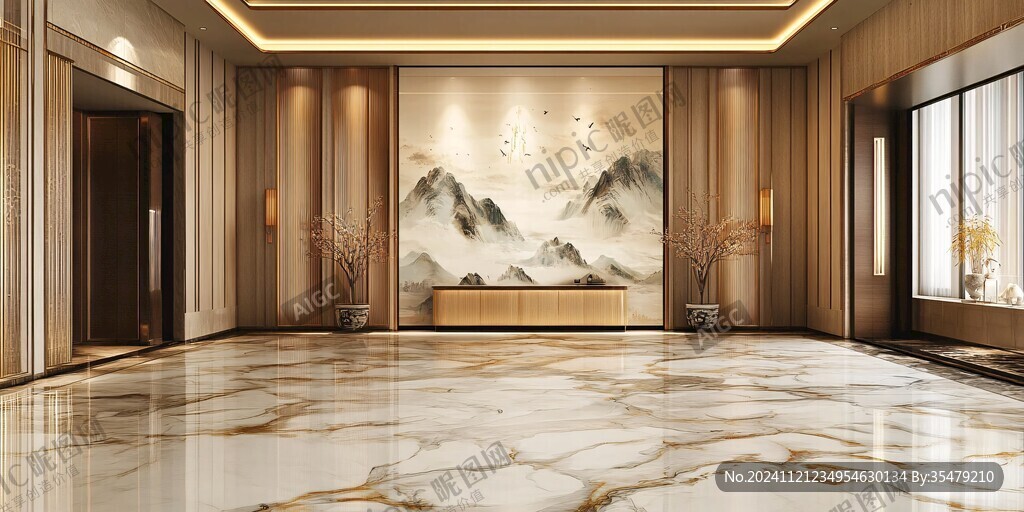 新中式迎賓區(qū)
