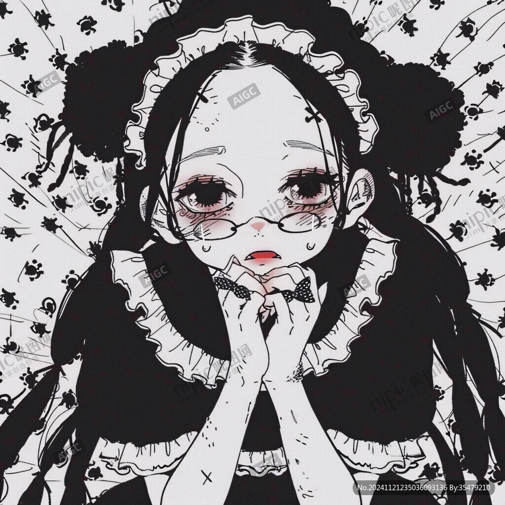 洛麗塔女孩插畫