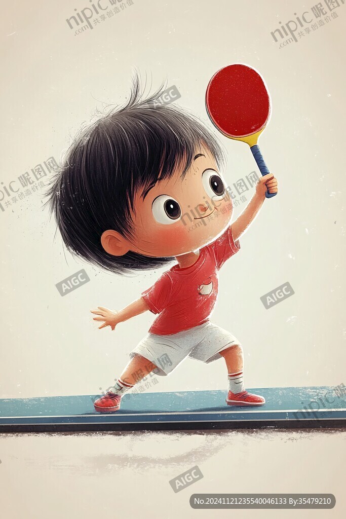運動幼兒天真插畫