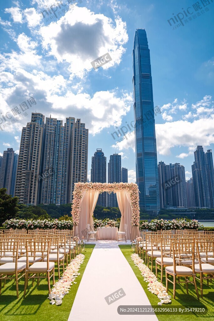 簡約婚禮外區(qū)設(shè)計