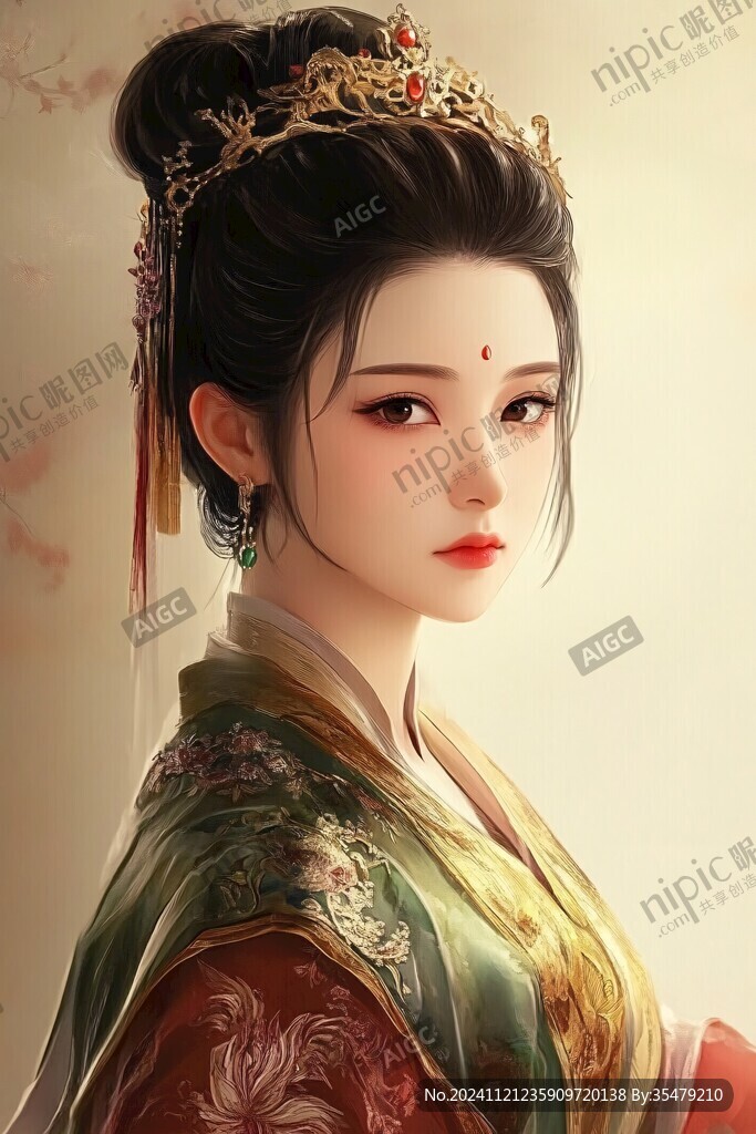 貴妃插畫(huà)