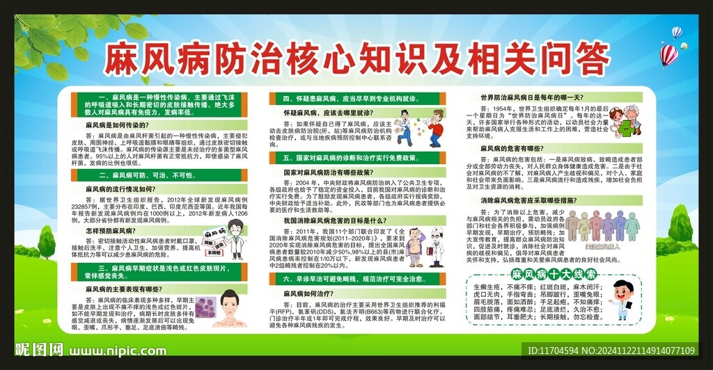 世界防治麻風(fēng)病日宣傳欄