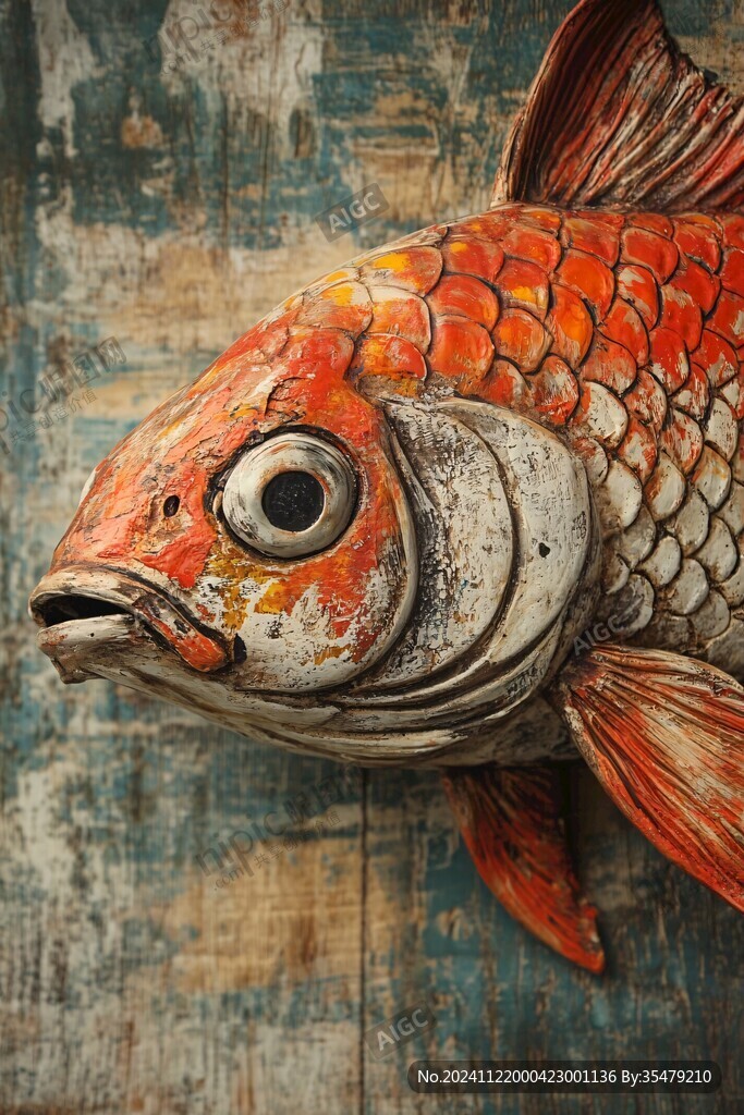 木質(zhì)鯉魚