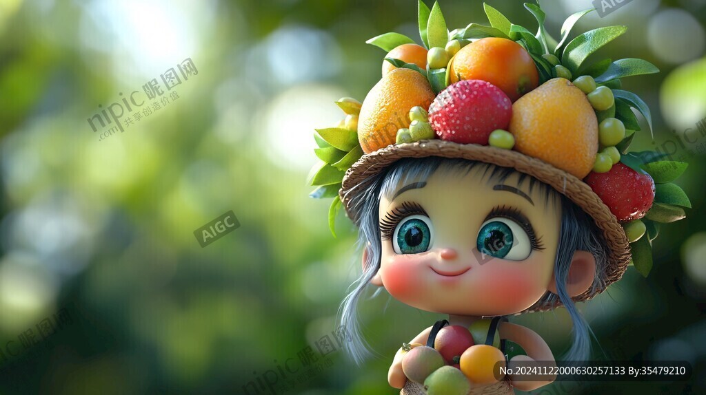 q版果農