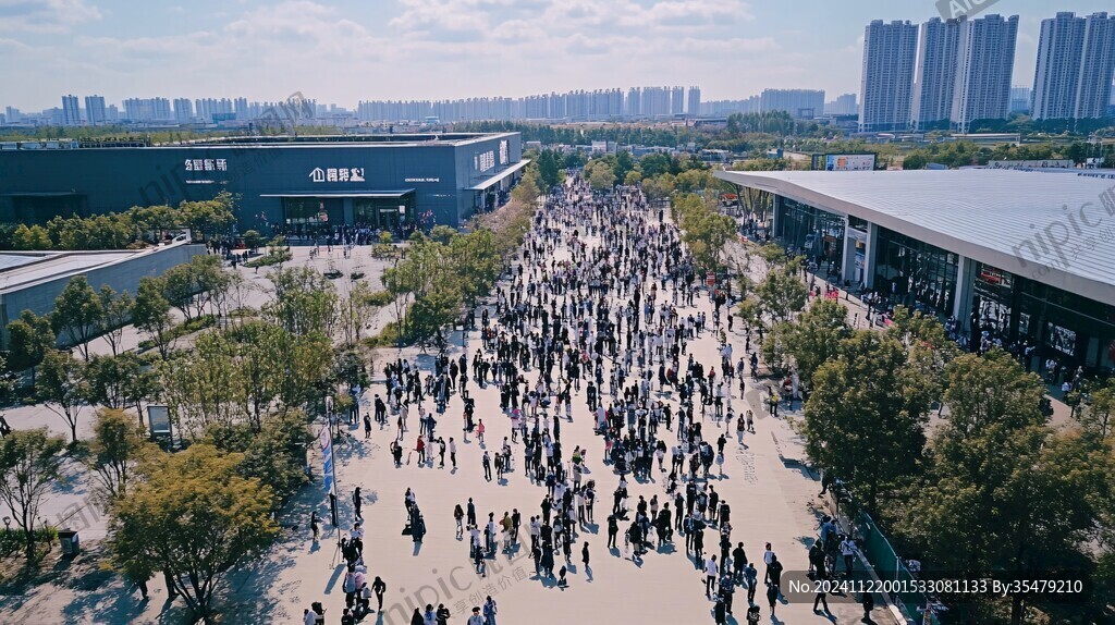車展人流