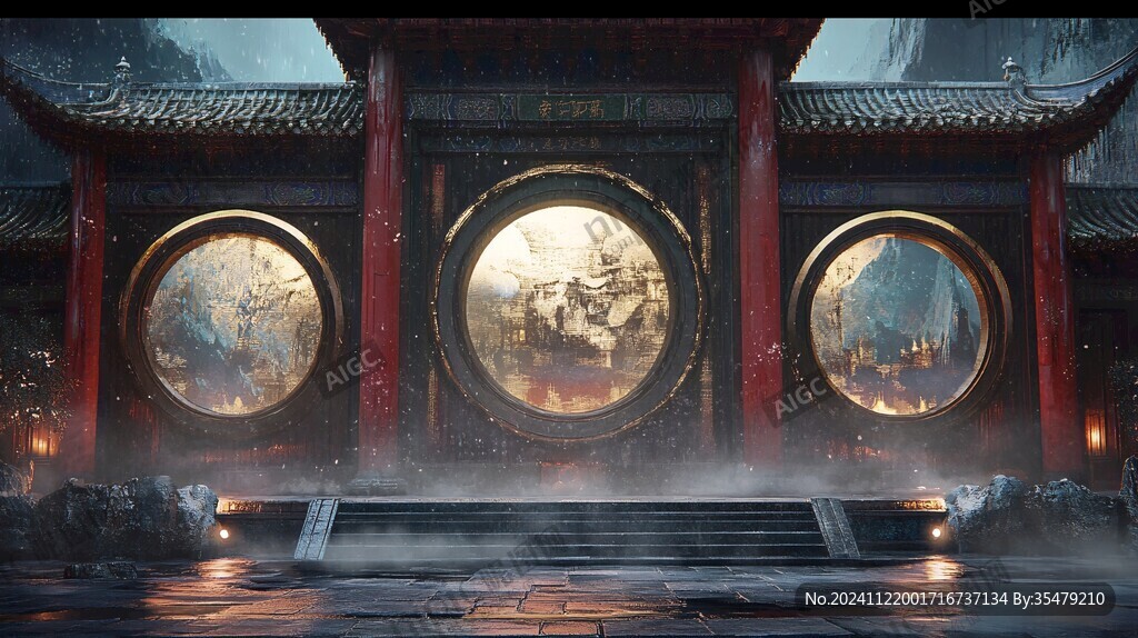 古風(fēng)游戲舞臺