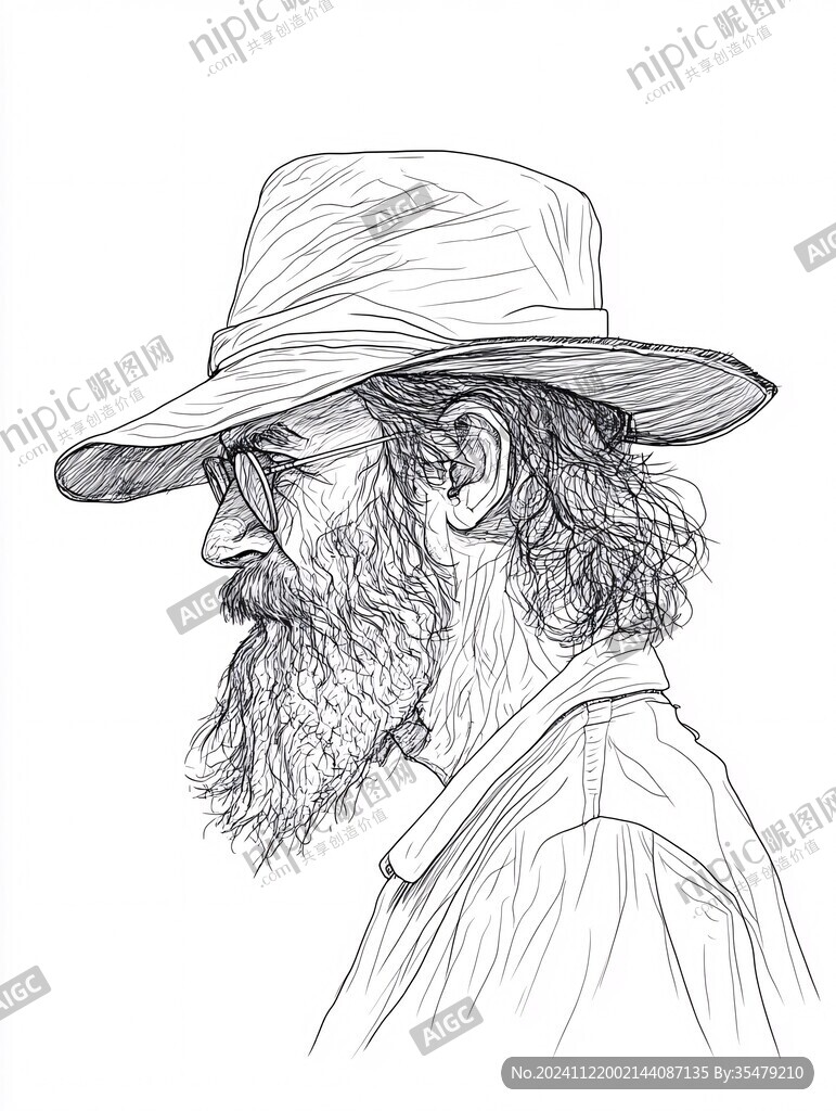 新西蘭素描線描鼠繪