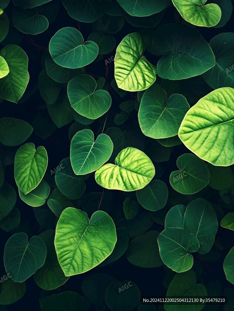 幸運草綠葉底圖