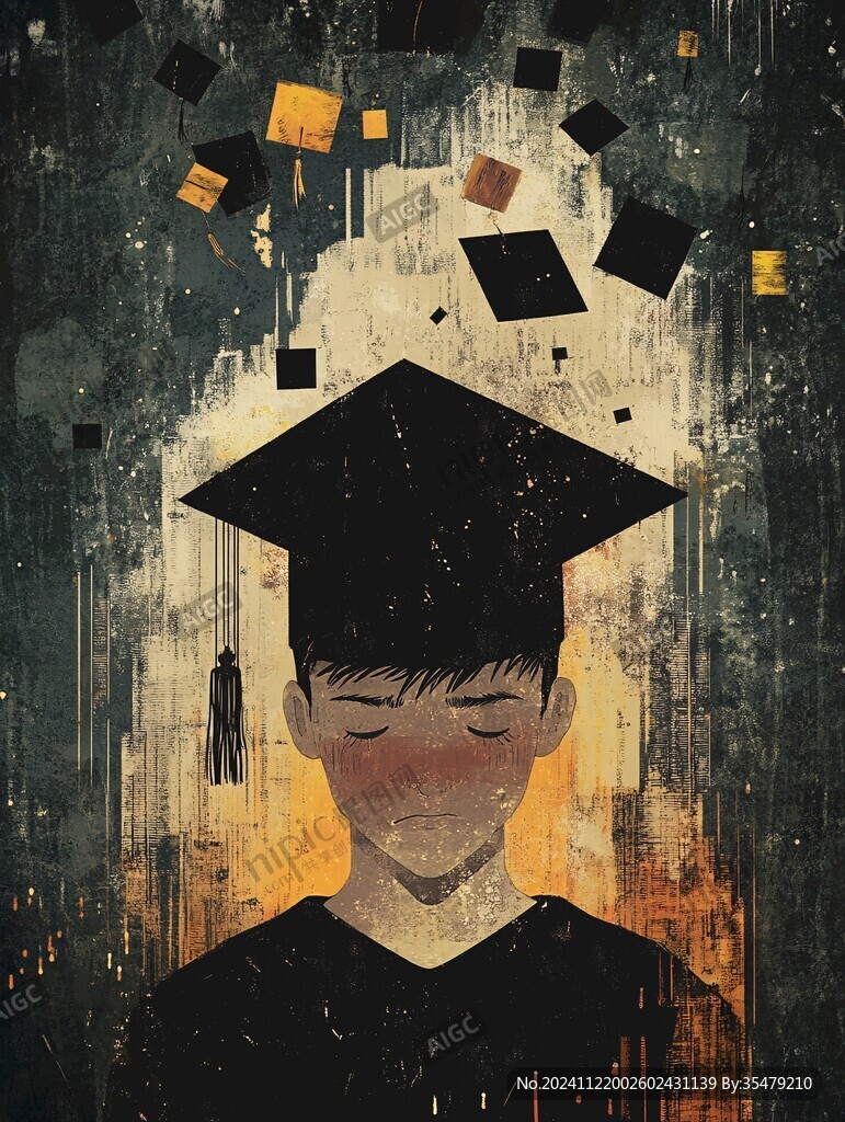 畢業創意插畫