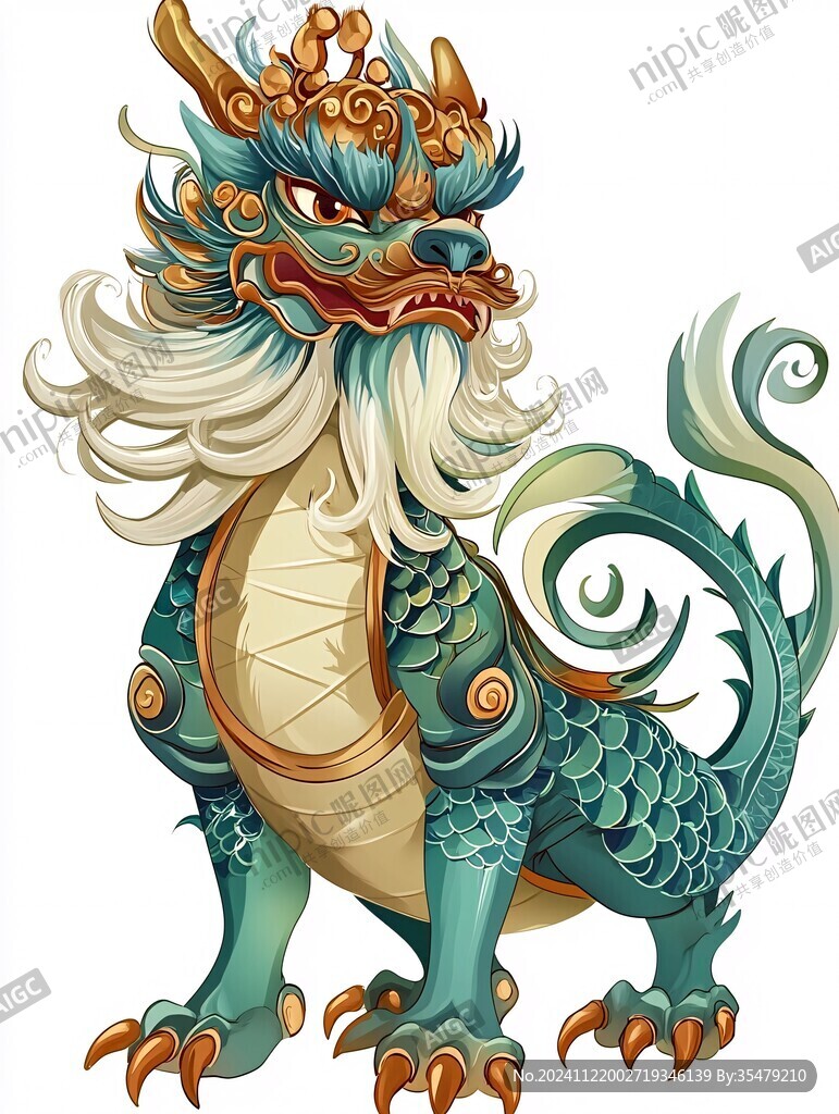 微信移動(dòng)端卡通龍素材