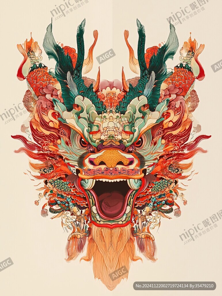 龍年文創(chuàng)插畫