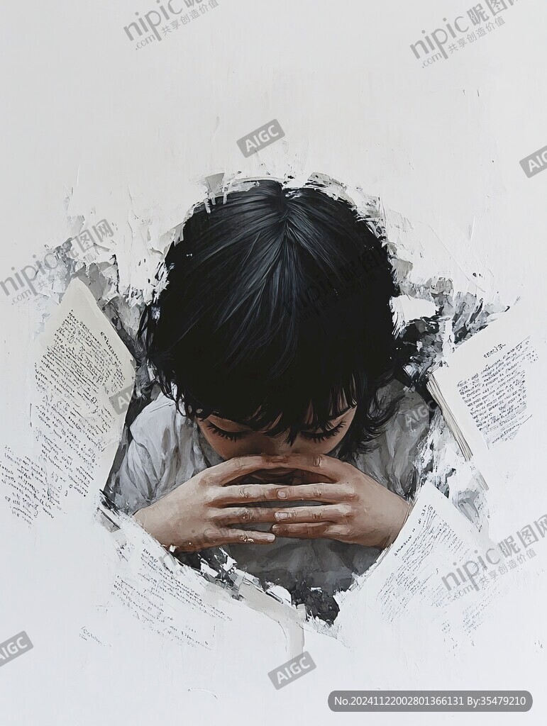 年輕人焦慮海報