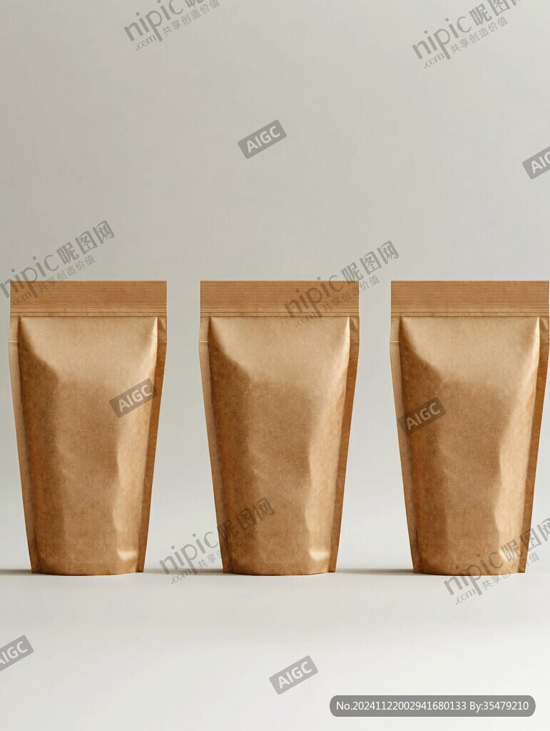 食品袋模型