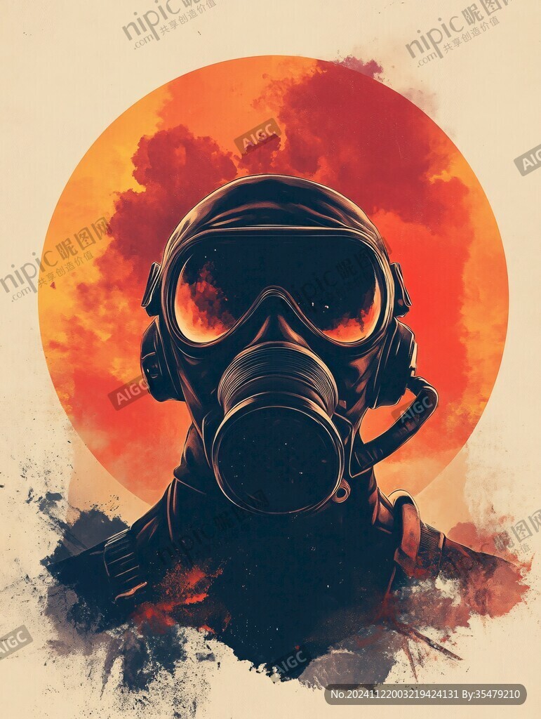 霧霾海報