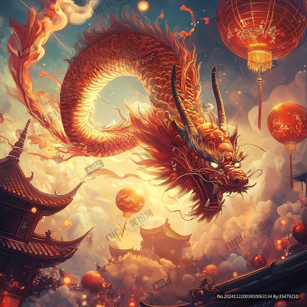 龍年插畫合集