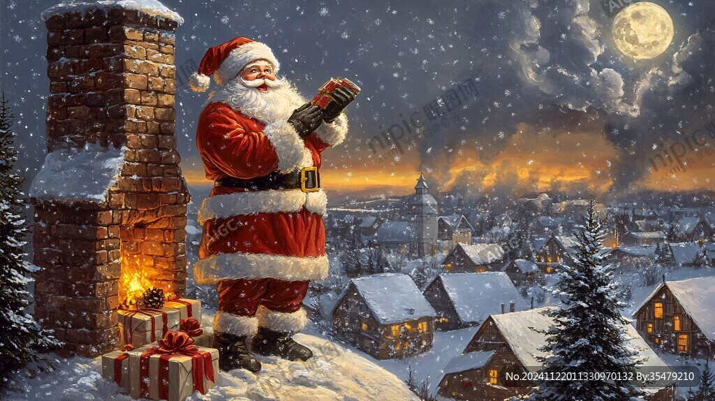 神奇的santa