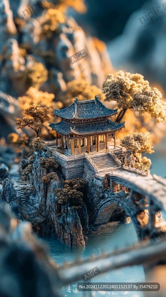 皇家園林微縮模型