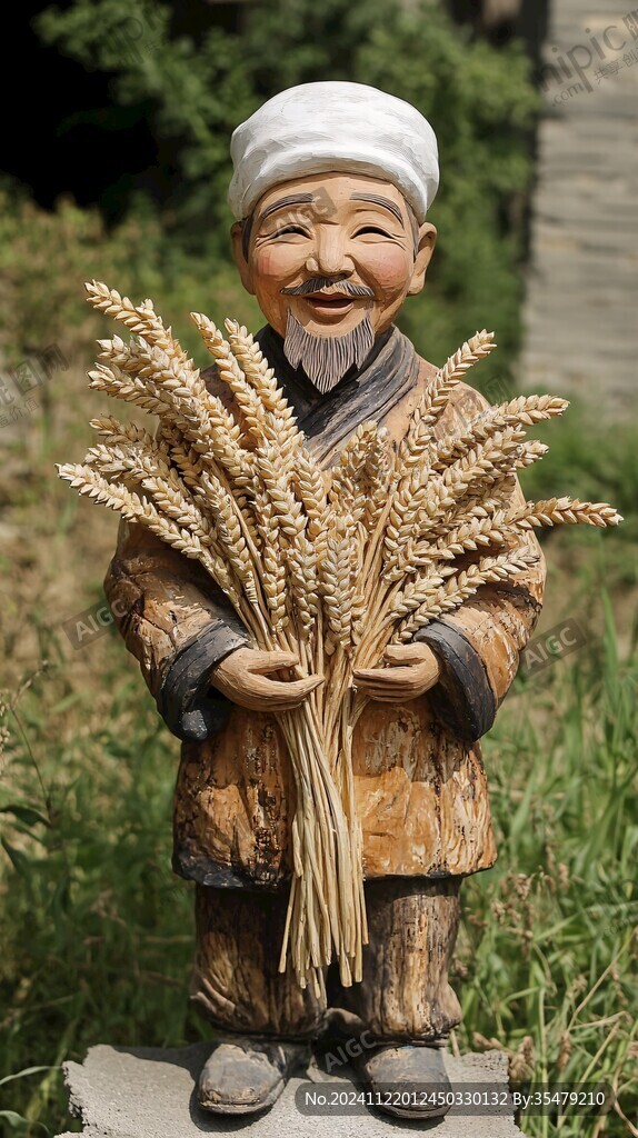 農(nóng)民人偶手工藝品