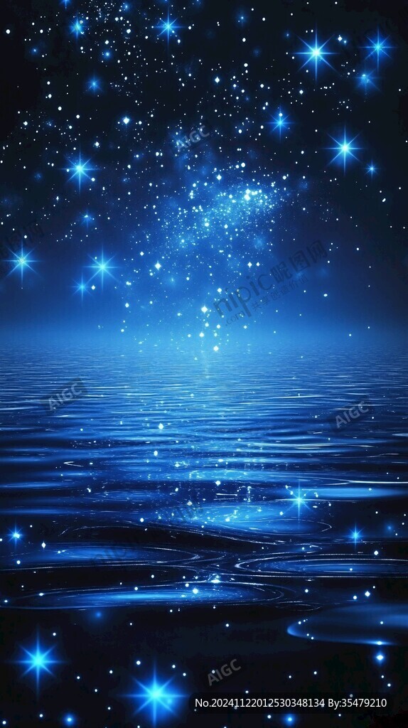 水波紋星光