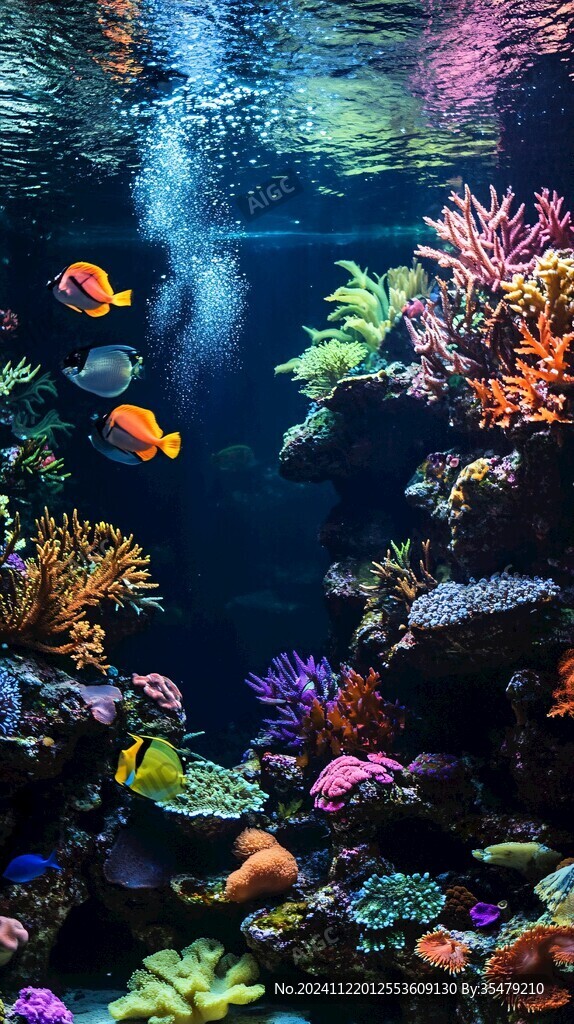 海底世界珊瑚風光