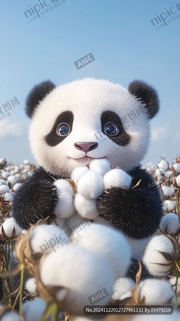 高清卡通熊貓