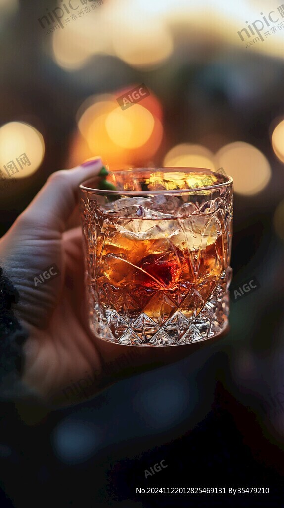 夜幕下的雞尾酒