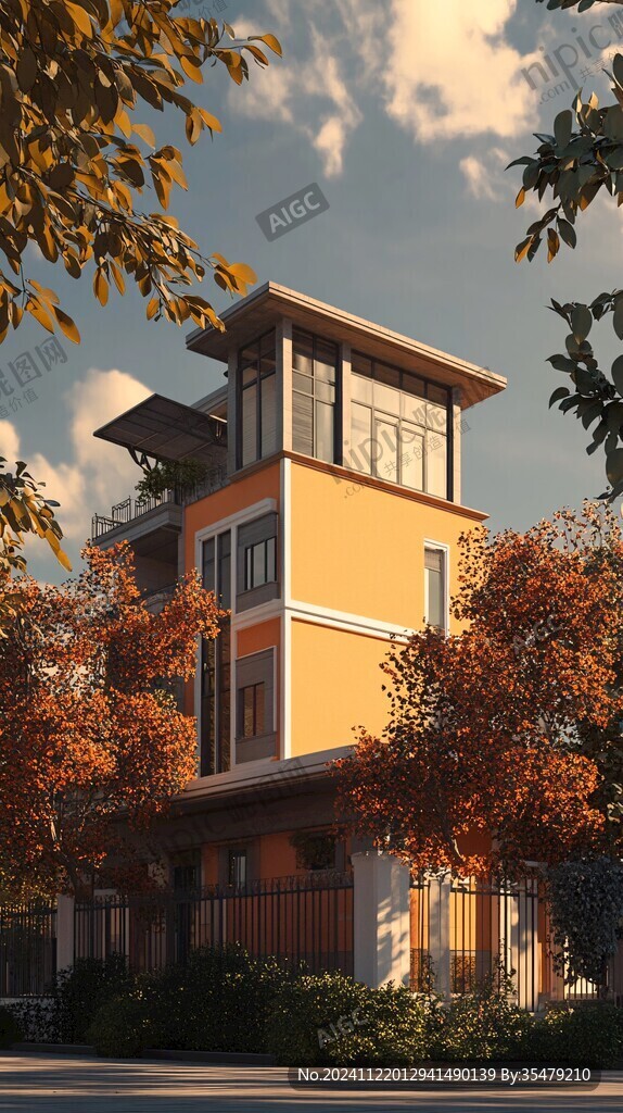 新中式別墅自建房建筑