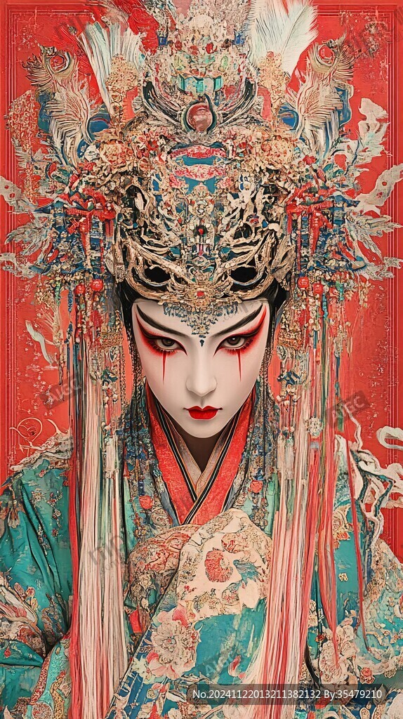 插畫武旦