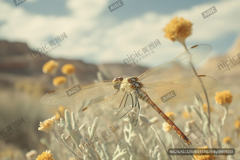 金黃蜻蜓
